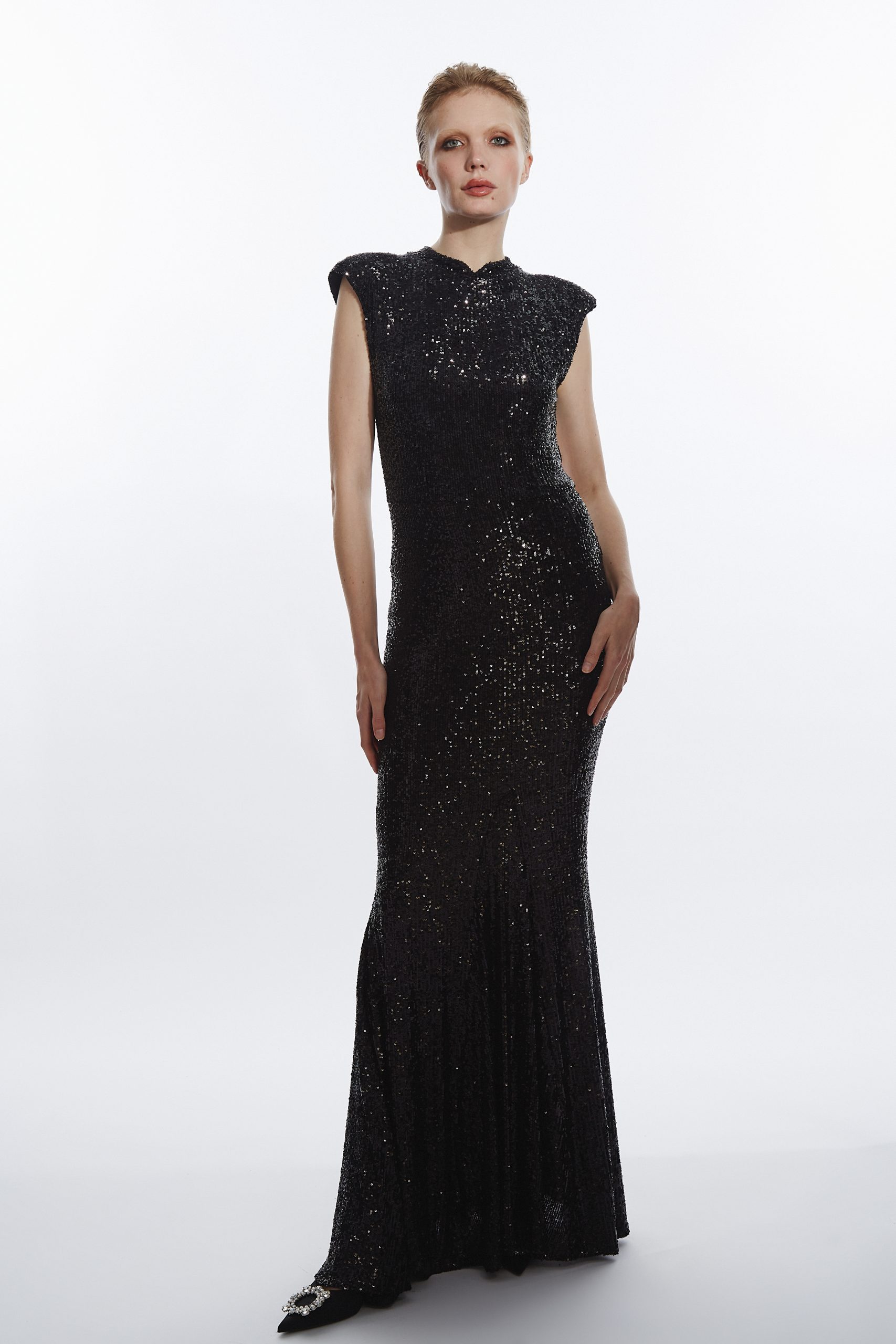 Vestido lentejuelas negro Vestido lentejuelas negro